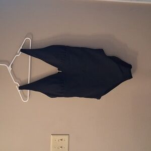 Time and Tru Black Swimsuit Size 12-14 New